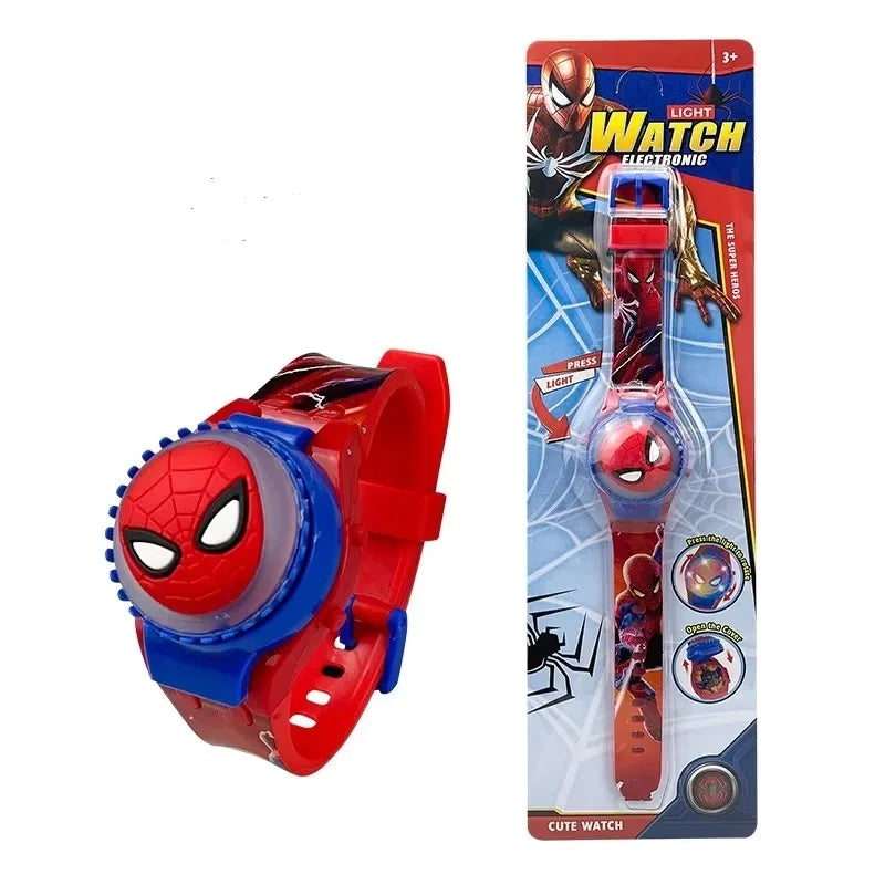 Digital Kids Watch with -Theme, Round Plastic Case,