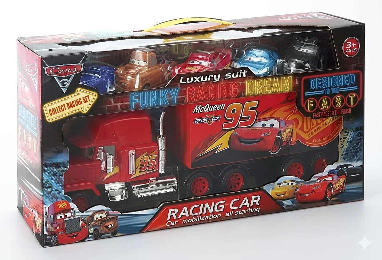 Lightning McQueen Racing Car Set