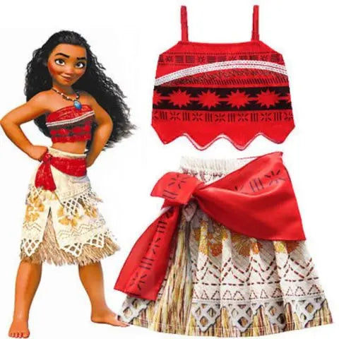 Disney Moana Girls Adventure Costume
