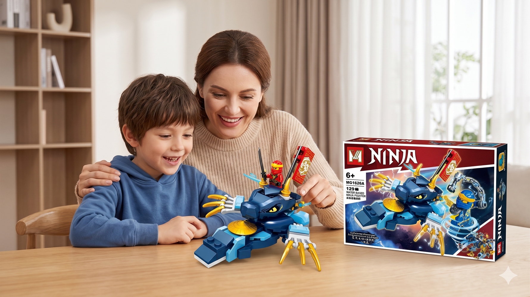 Ninja Fighter Building Set