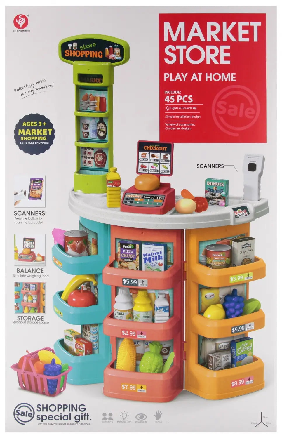 Market Store Play Set