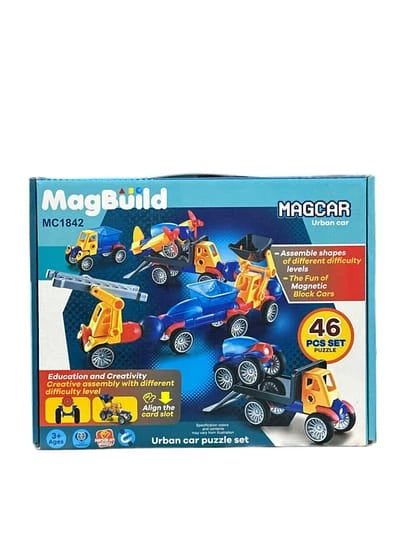 MagBuild Urban Car Set