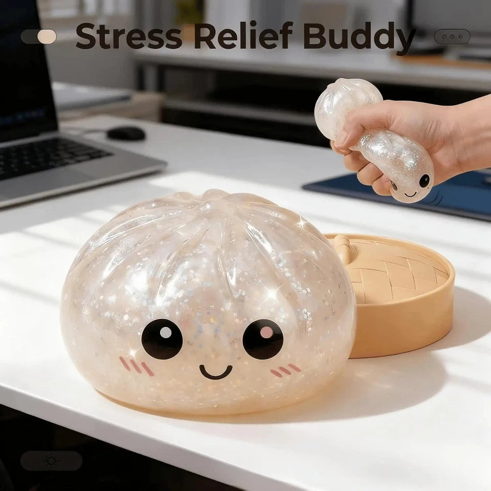 Cute Glittery Squishy Toy