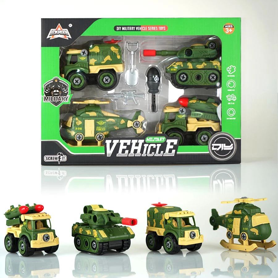 DIY Military Vehicle Set