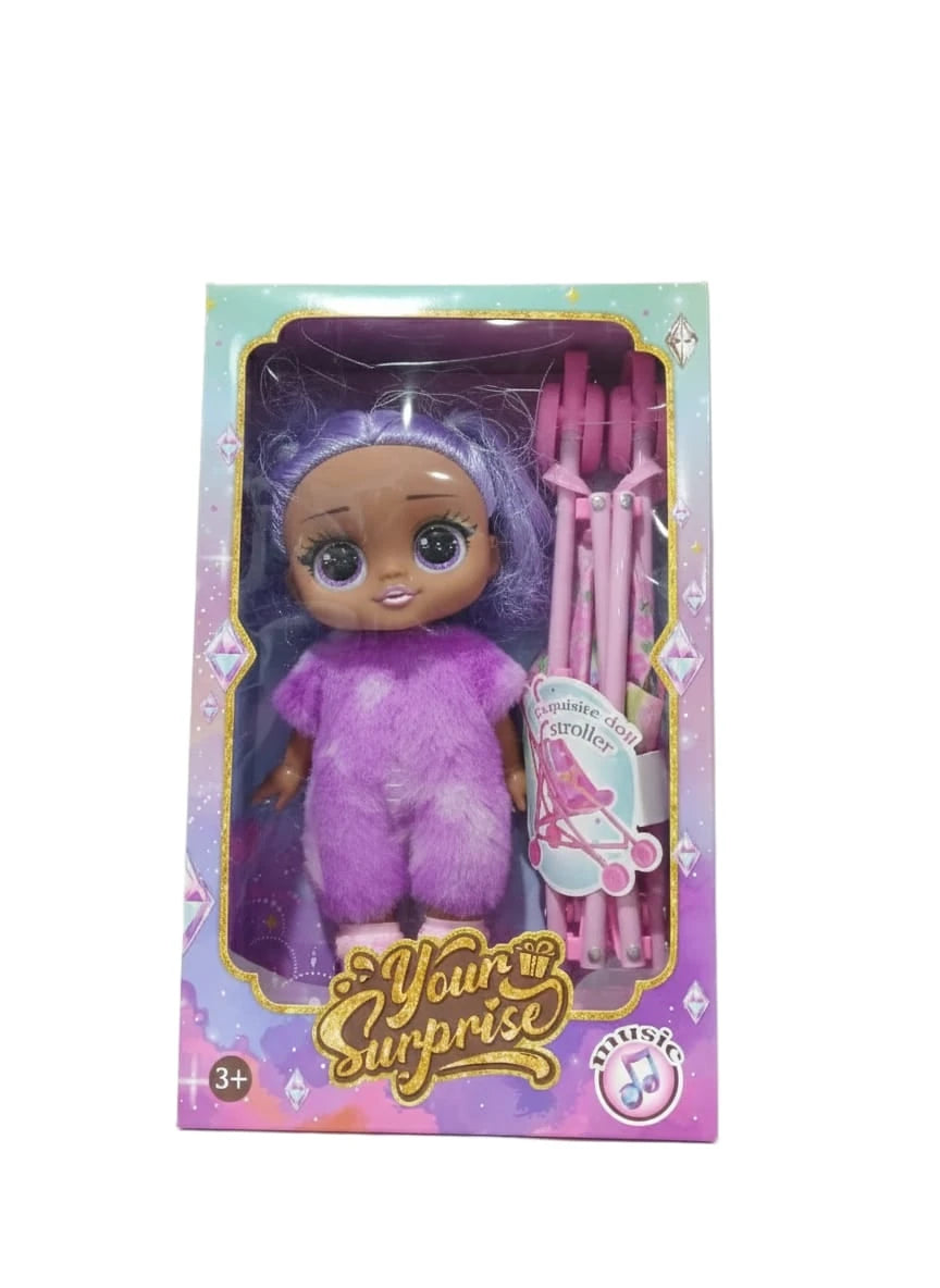 Camusite Doll Stroller Set