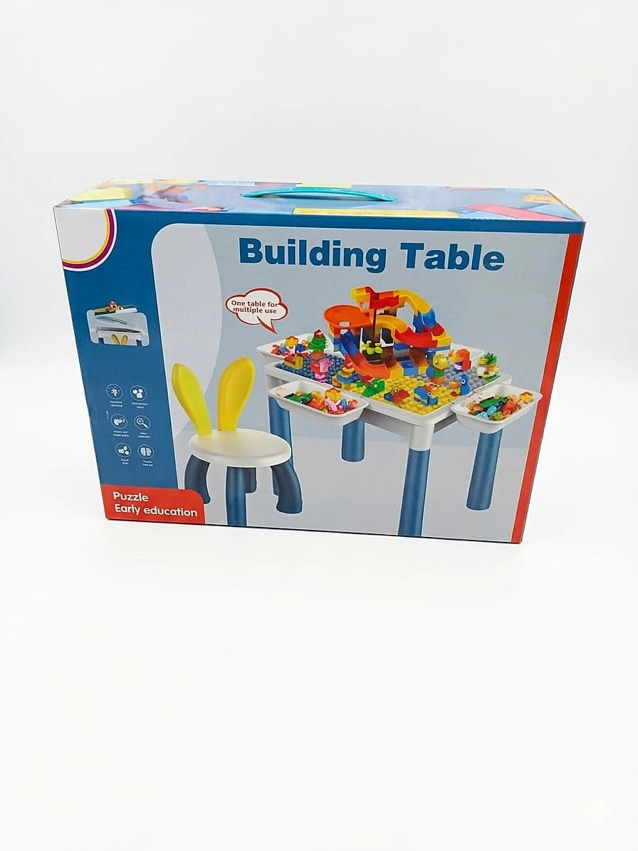 Building Table with Storage Box