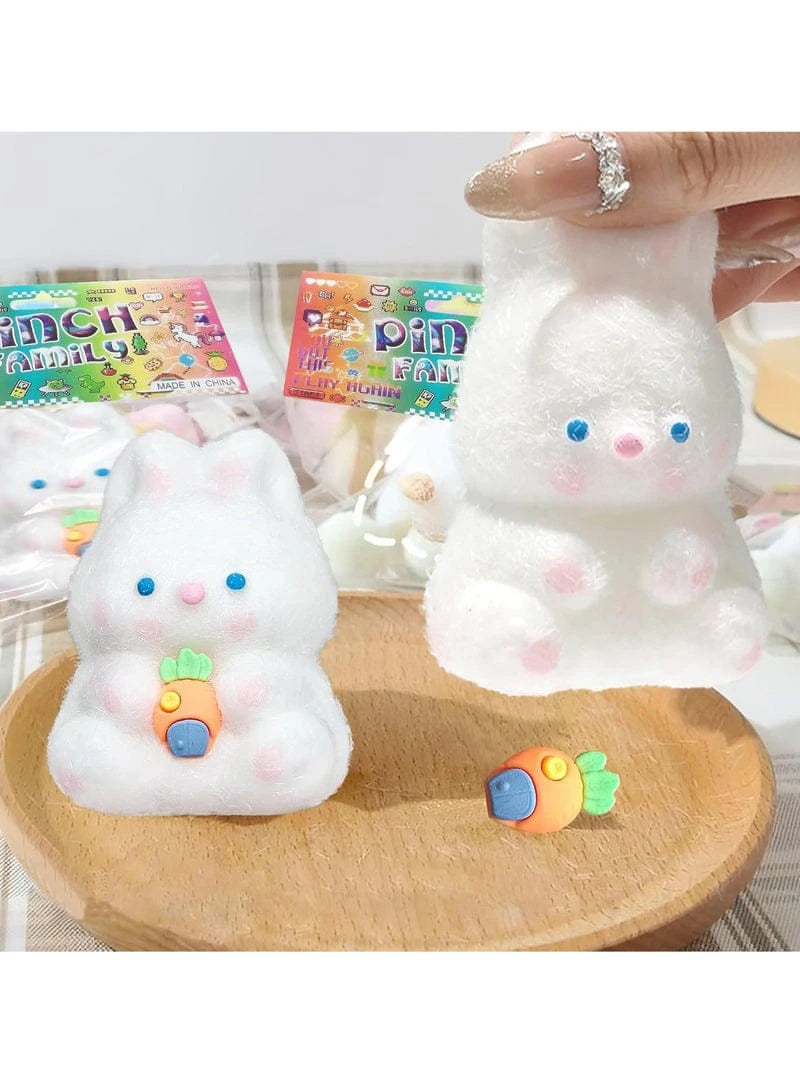 Fluffy Bunny Plush Toy