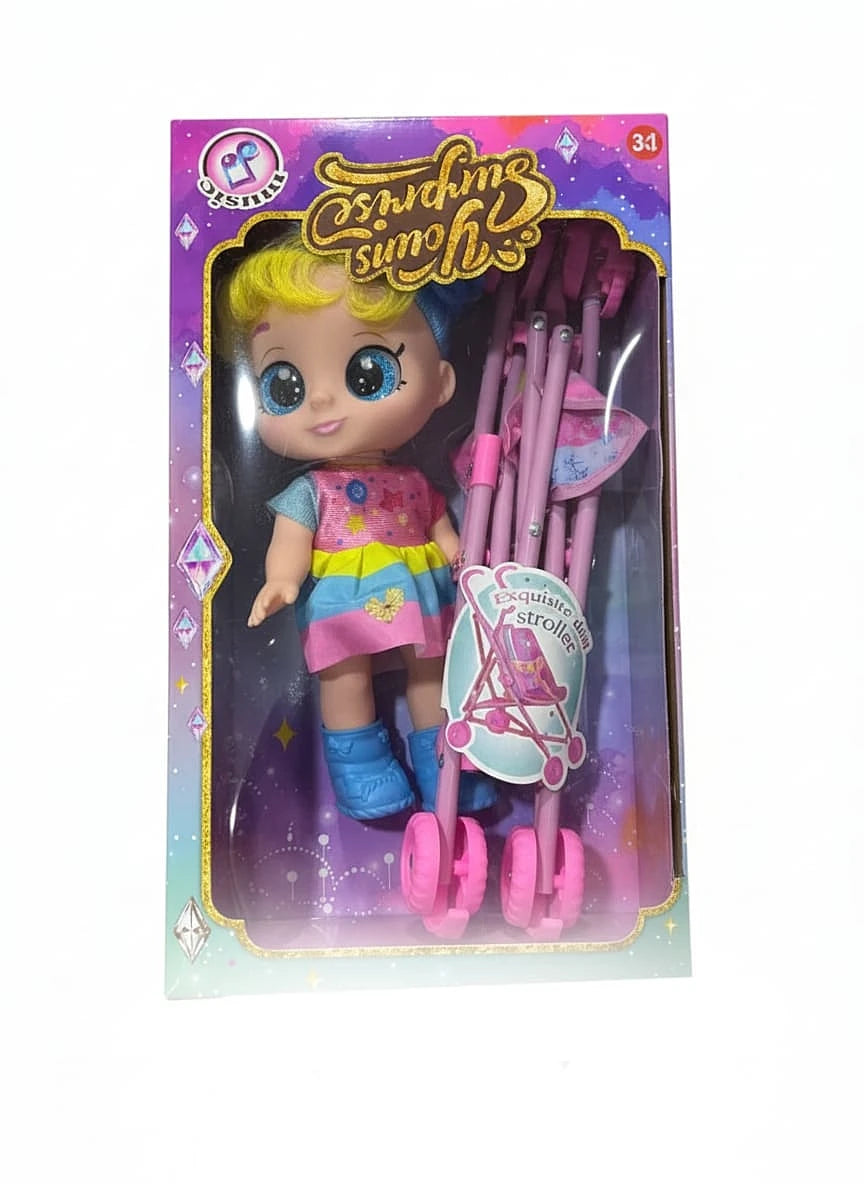 Exquisite Stroller Doll