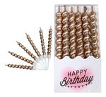 Spiral Birthday Candles