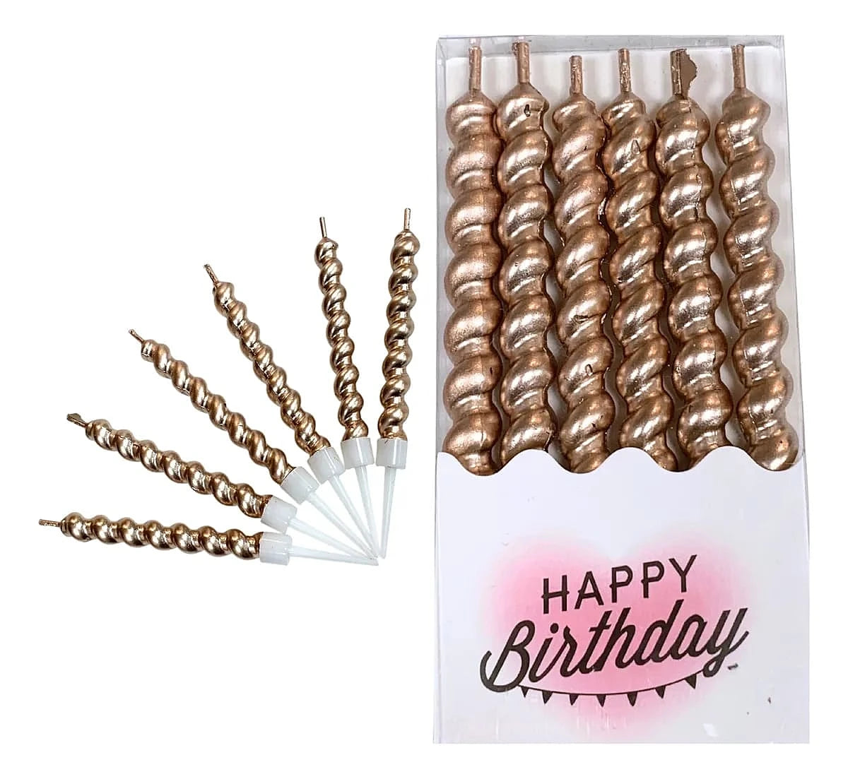 Spiral Birthday Candles