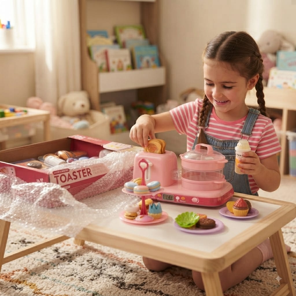 Tiny Kitchen Toaster Set