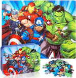 Superhero Puzzle Set
