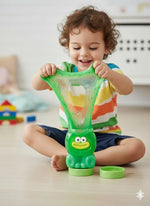 Green Frog Squeeze Toy