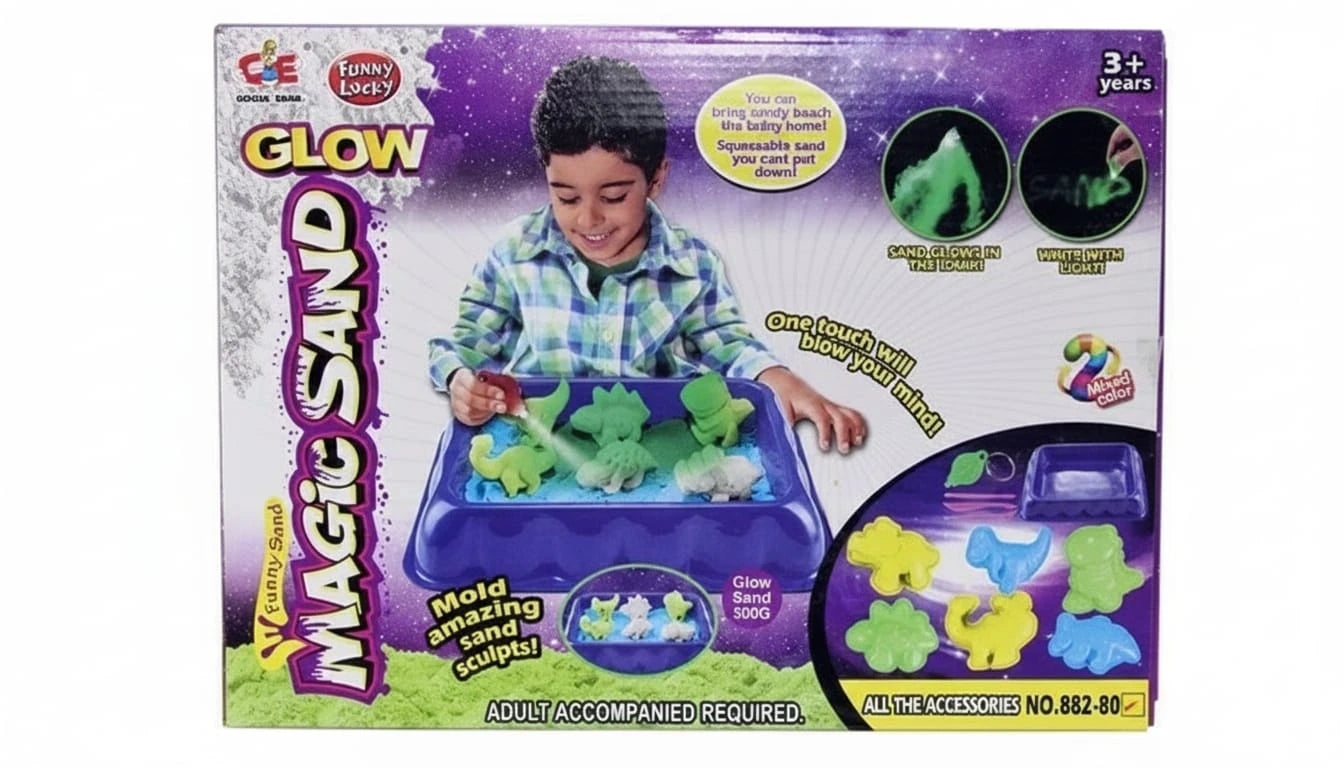 Funny Glow Magic Sand