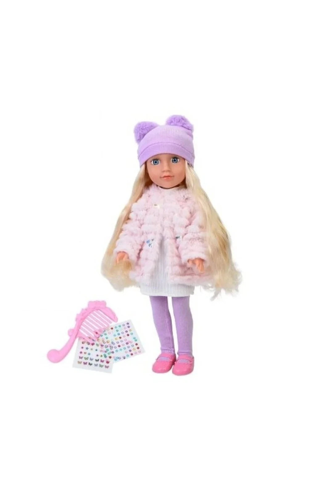 Fashion Doll with Pink Coat