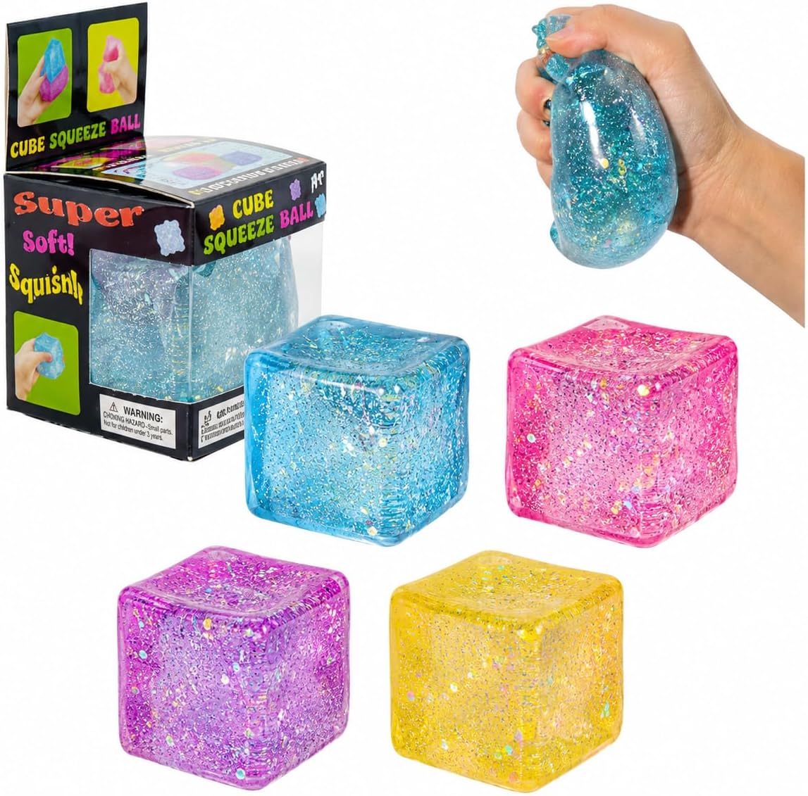 Cube Squeeze Ball