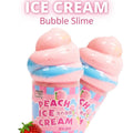 Peach Ice Cream Bubble Slime