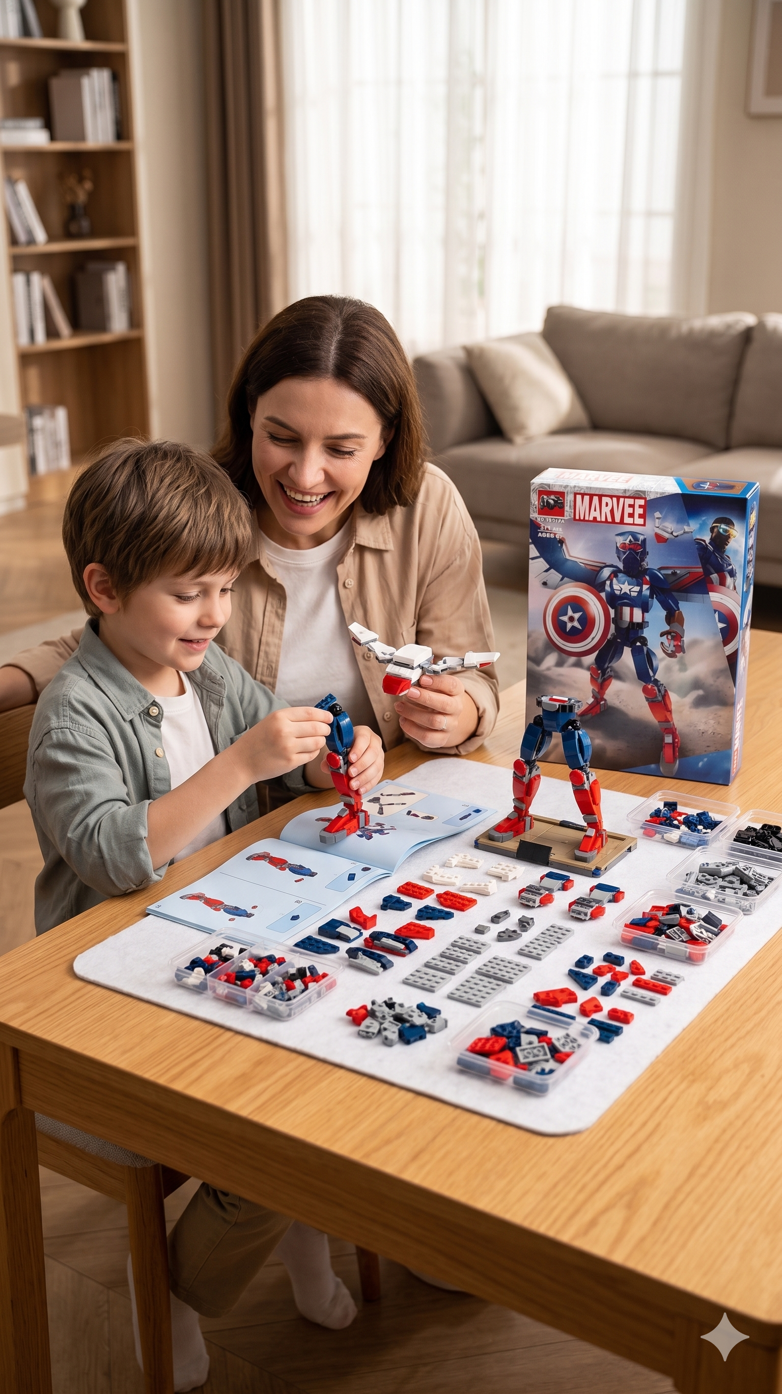 Captain America Mech Set