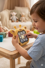 Tic Tac Toe Giraffe Game