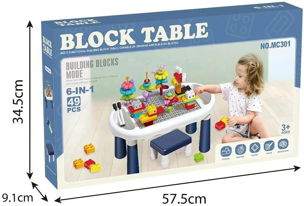 6-in-1 Block Table