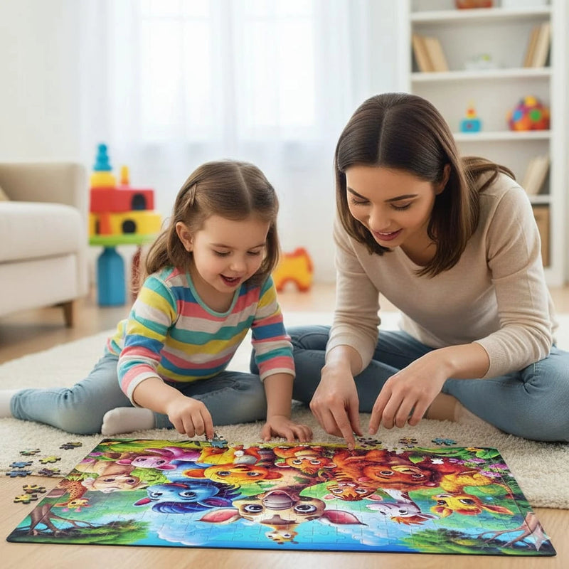 Jungle Friends Puzzle