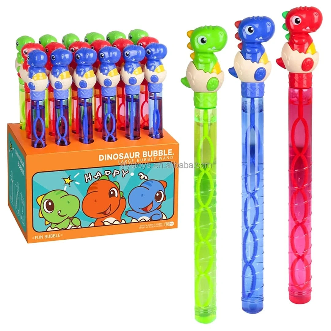 Dinosaur Bubble Wands Set
