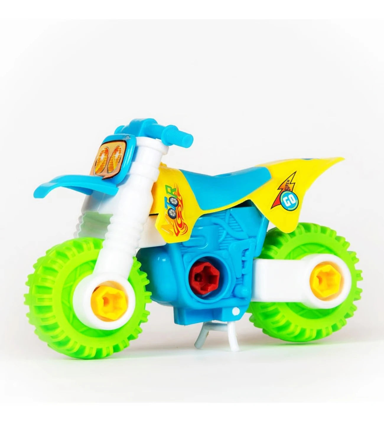 Colorful Toy Motorcycle