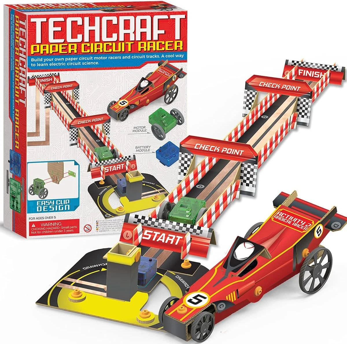 Paper Circuit Racer