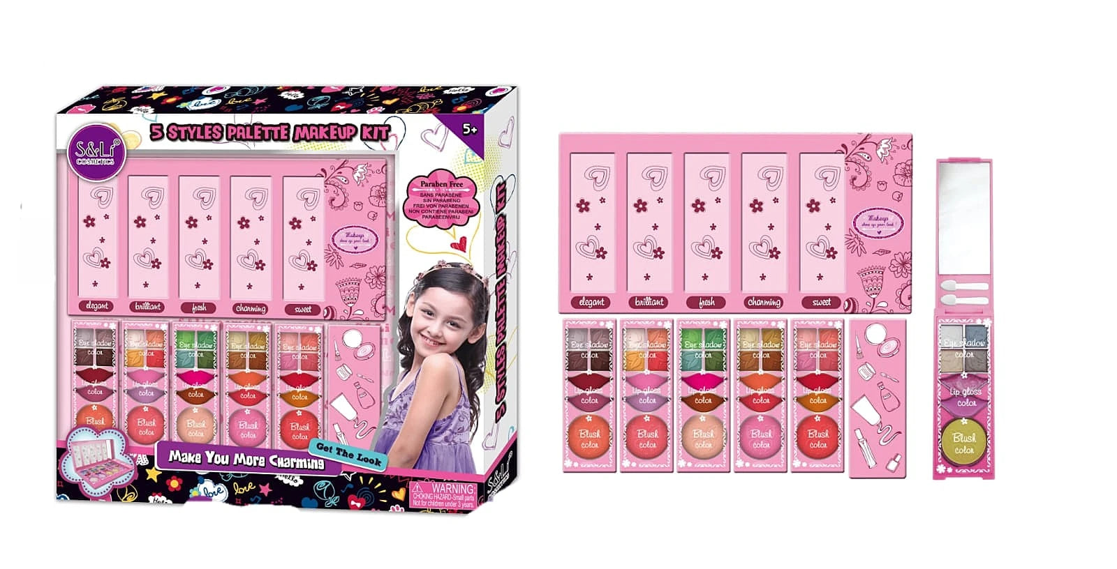 S&L Styles Palette Makeup Kit