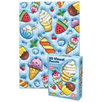 3D Visual Ice Cream Puzzle
