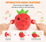 Unboxed interactive fruit plush toy