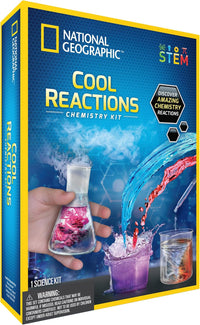 National Geographic Cool Reactions Chemistry Kit box