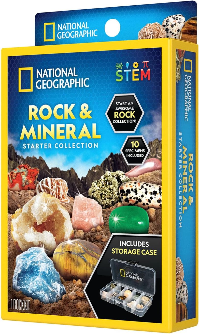 National Geographic Rock & Mineral Starter Kit retail package