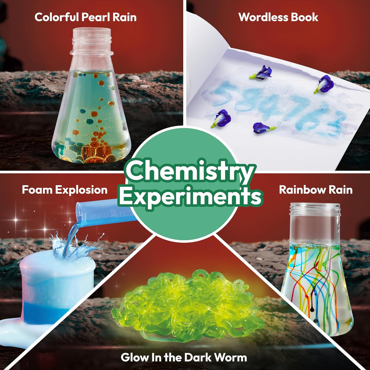 Klever Kits Amazing Science Kit, 85+ Experiments