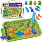 Woopie Toys kinetic sand set with handled container