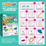 Bubble Up kit with bubble-making tools and contents