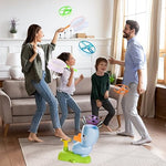Flying Disc Launcher Game with Nets
