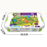 Woopie Toys Kinetic Sand Set, 1,500 g, 2 Colours