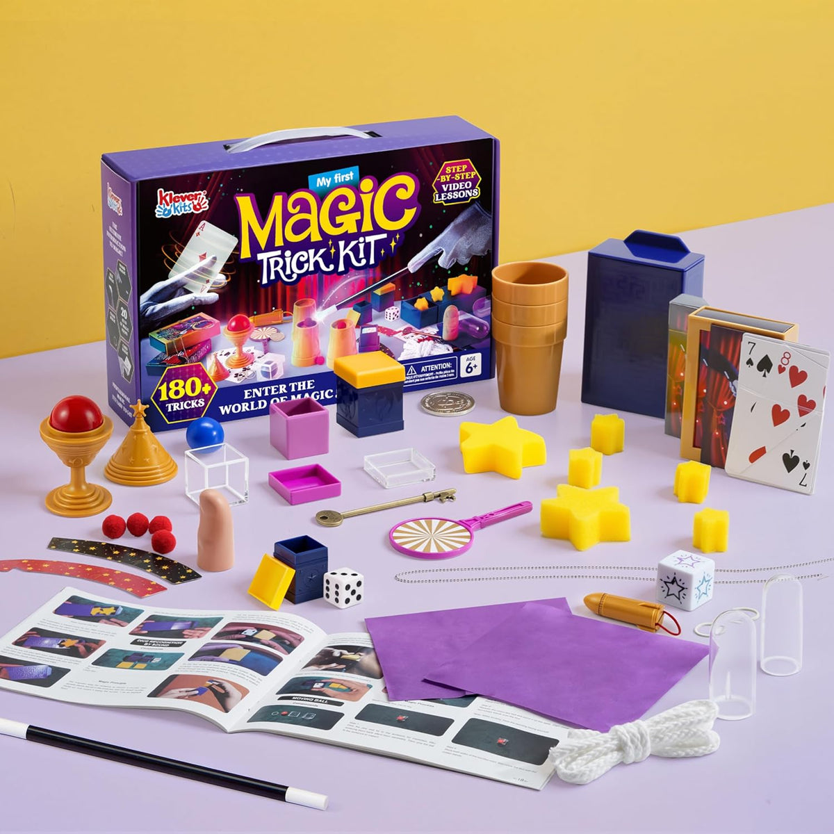 Magic props included in the Klever Kits kit