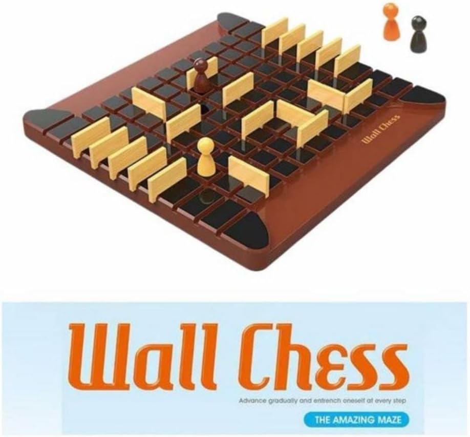 Wall Chess: The Amazing Maze Strategic Board Game