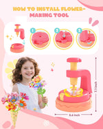 DIY Flower-Making Craft Kit, 235 Pieces