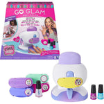 GO GLAM nail art salon set with dryer and five pattern capsules