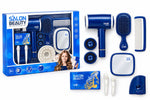 Toy hair dryer with concentrator and diffuser attachments