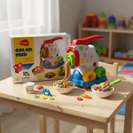 Modeling dough noodle-making set with shaping machine and tools