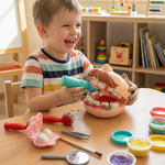 Dentist Modeling Clay Play Set, 5 Colors