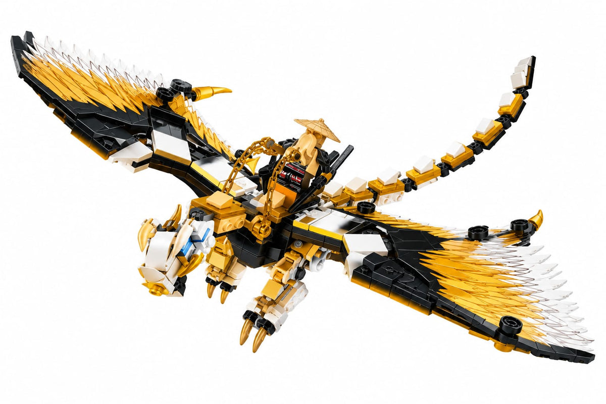 Dragon Building Set with Wu and Glek, 331 Pieces