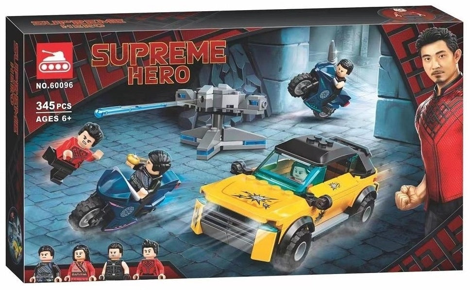 Shang-Chi Escape from the Ten Rings 345-piece building set
