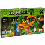 Minecraft-Inspired Treehouse Building Set, 718 Pieces