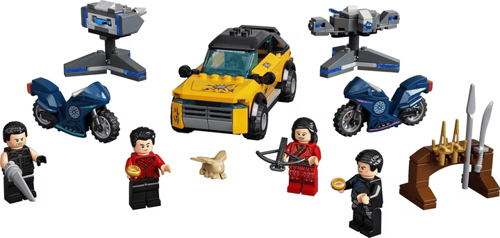 Shang-Chi Escape from the Ten Rings 345-Piece Building Set