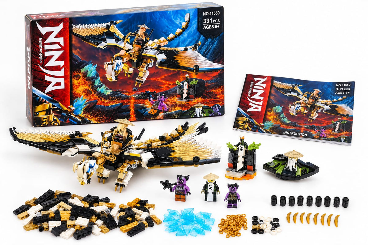331-piece dragon building set, item 11550